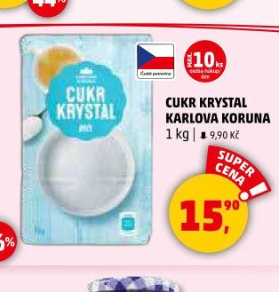 CUKR KRYSTAL KARLOVA KORUNA