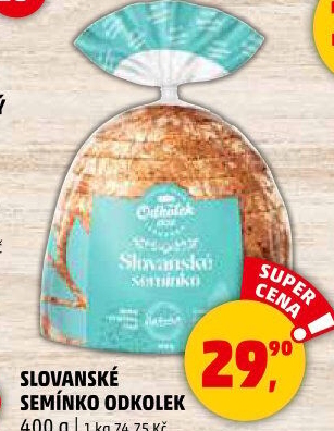 Chléb vícezrnný Slovanské semínko Odkolek