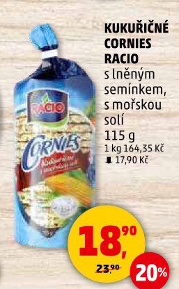 Chlebíčky Cornies Racio