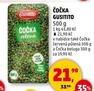 Čočka červená Gustito