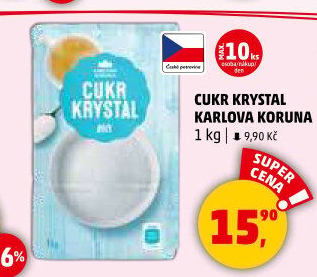 Cukr krystal Karlova Koruna