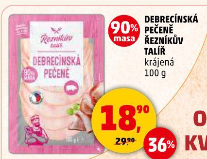 Debrecínská pečeně Řezníkův talíř