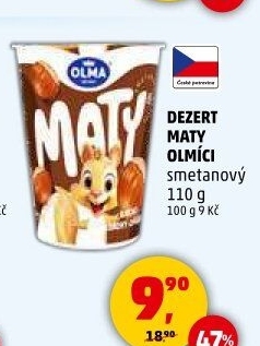 Dezert Olmíci Maty Olma