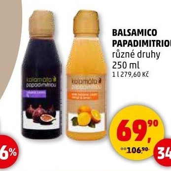 Krém Balsamico Papadimitriou Kalamata