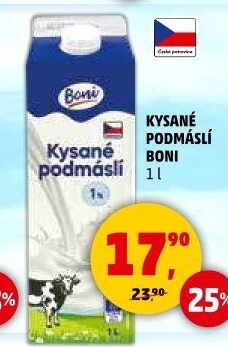 Nápoj podmáslí kysané Boni