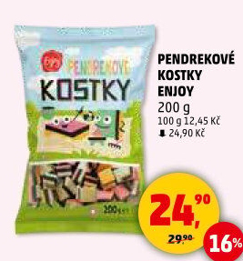 Pendrekové kostky Enjoy