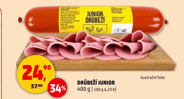 Salám drůbeží Junior