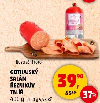 Salám Gothaj Řezníkův talíř