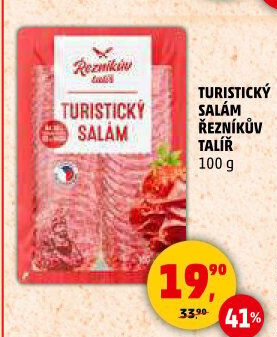 Salám turistický Řezníkův talíř