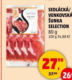 Sedlácká šunka Selection