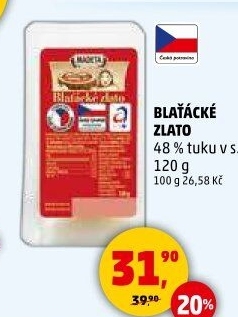Sýr Blaťácké zlato Madeta