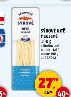 Sýrové nitě Bánovecké Milsy