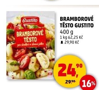 Těsto bramborové v prášku Gustito