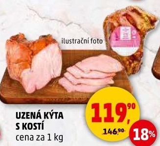 Uzená kýta s kostí