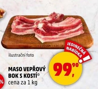 Vepřový bok s kostí