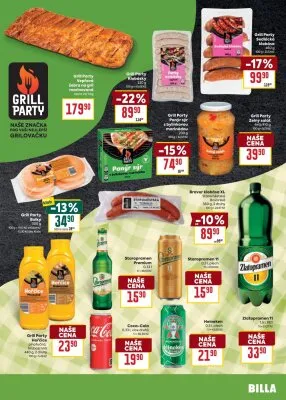 akční leták BILLA 4.6.2025-10.6.2025