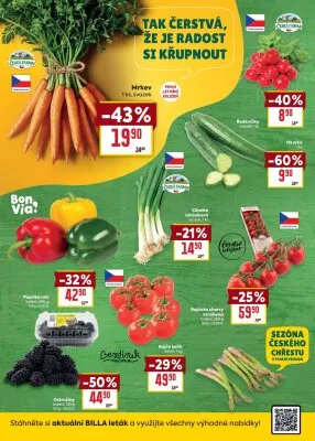 akční leták BILLA 4.6.2025-10.6.2025