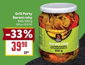 Beraní rohy Grill Party