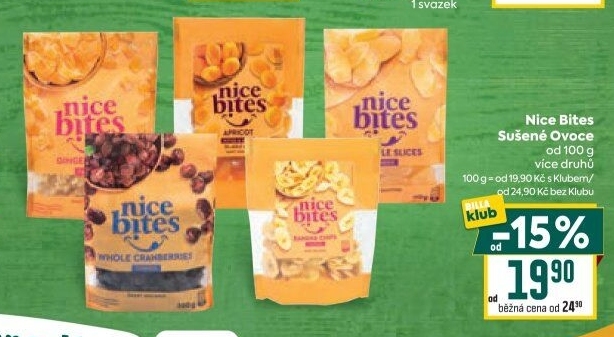 Ovoce sušené Nice Bites