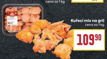 Stehna kuřecí mix na gril Vodňanské kuře