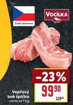 Vepřový bok špička Vocílka