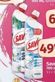 Gelový čistič WC Savo