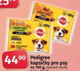 Kapsičky pro psy Pedigree