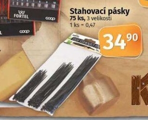 Stahovací pásky Fortel