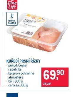 Kuřecí prsní řízky