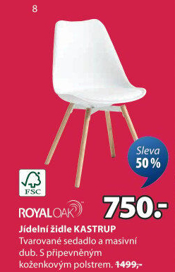 Jídelní židle Kastrup Royaloak