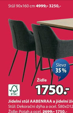 Jídelní židle Purhus