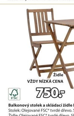 Skládací židle Runebakken