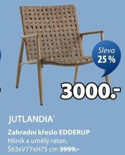 Zahradní křeslo Edderup Jutlandia