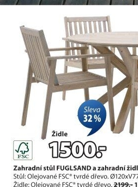 Zahradní židle Radsted