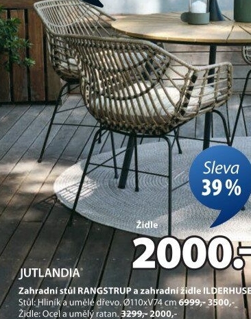 Židle zahradní Ilderhuse