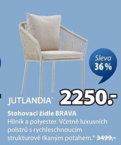 Židle zahradní stohovací Brava