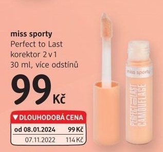 Korektor Perfect To Last 24H Miss Sporty