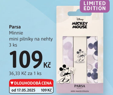 Pilníky na nehty Parsa Beauty