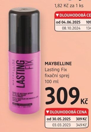 Sprej fixační na make up Lasting Fix Maybelline