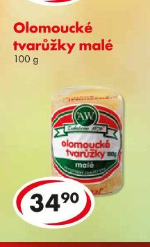 Olomoucké tvarůžky malé