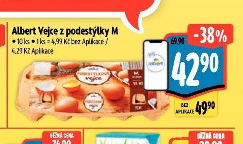 Albert Vejce z podestýlky M