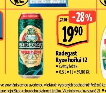 Radegast Ryze hořká 12