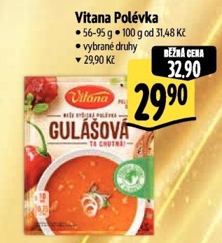 Instantní polévky Vitana