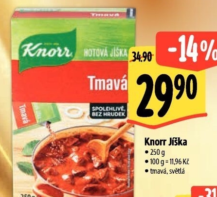 Jíška hotová Knorr