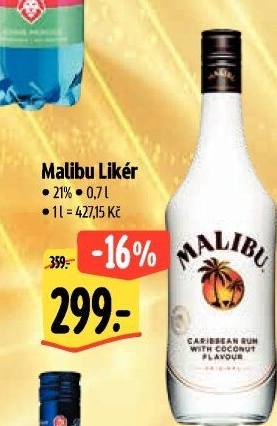 Likér Malibu