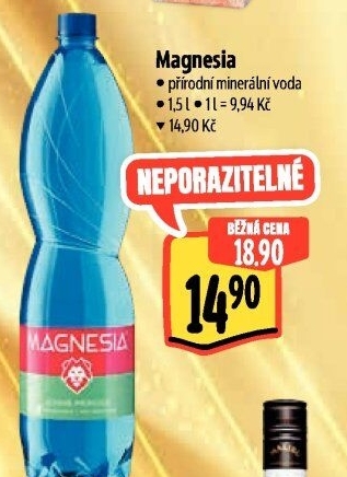 Přírodní voda Magnesia