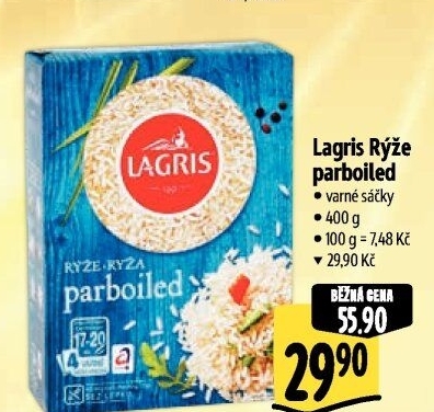 Rýže parboiled Lagris