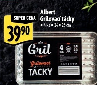 Tácky grilovací Albert