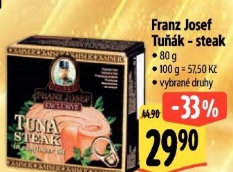 Tuňák steak Exclusive Franz Josef Kaiser