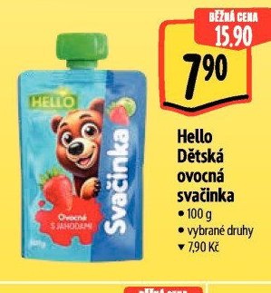 Hello Dětská ovocná svačinka